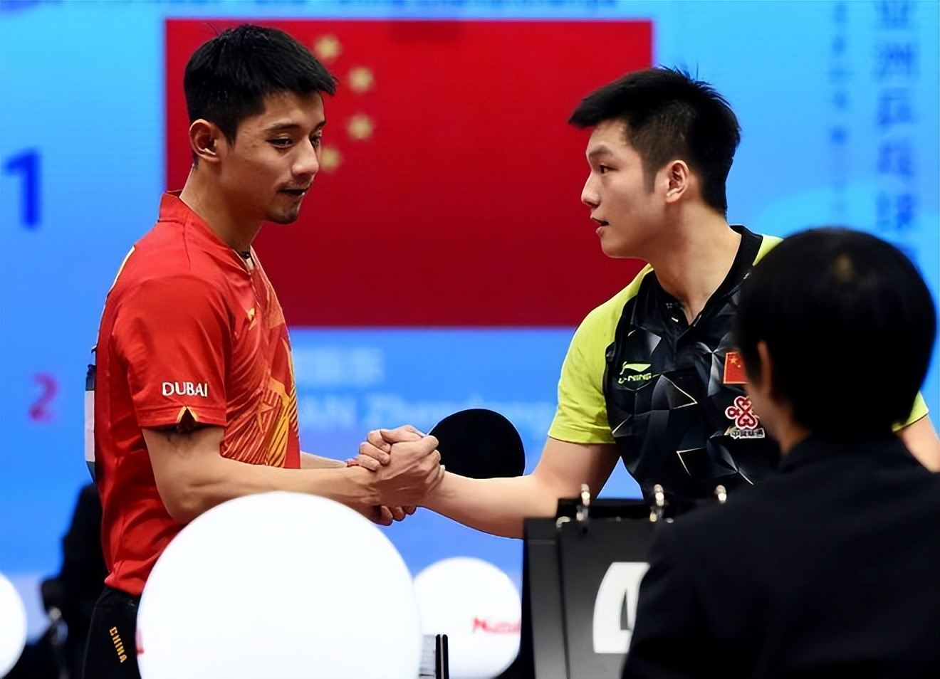 中国队鏖战德国队，张继科关键制胜